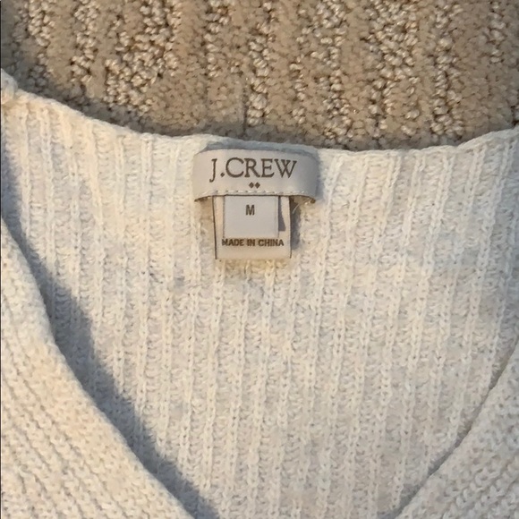 White JCrew sweater - Picture 2 of 3